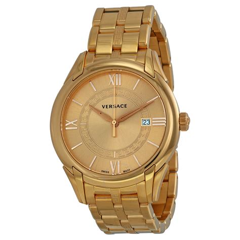 versace gold watch men apollo|Versace watch wr 5 atm.